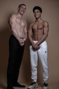 père fils sportifs studio photographe tours photographe grossesse tours studio photo tours photographe mariage tours